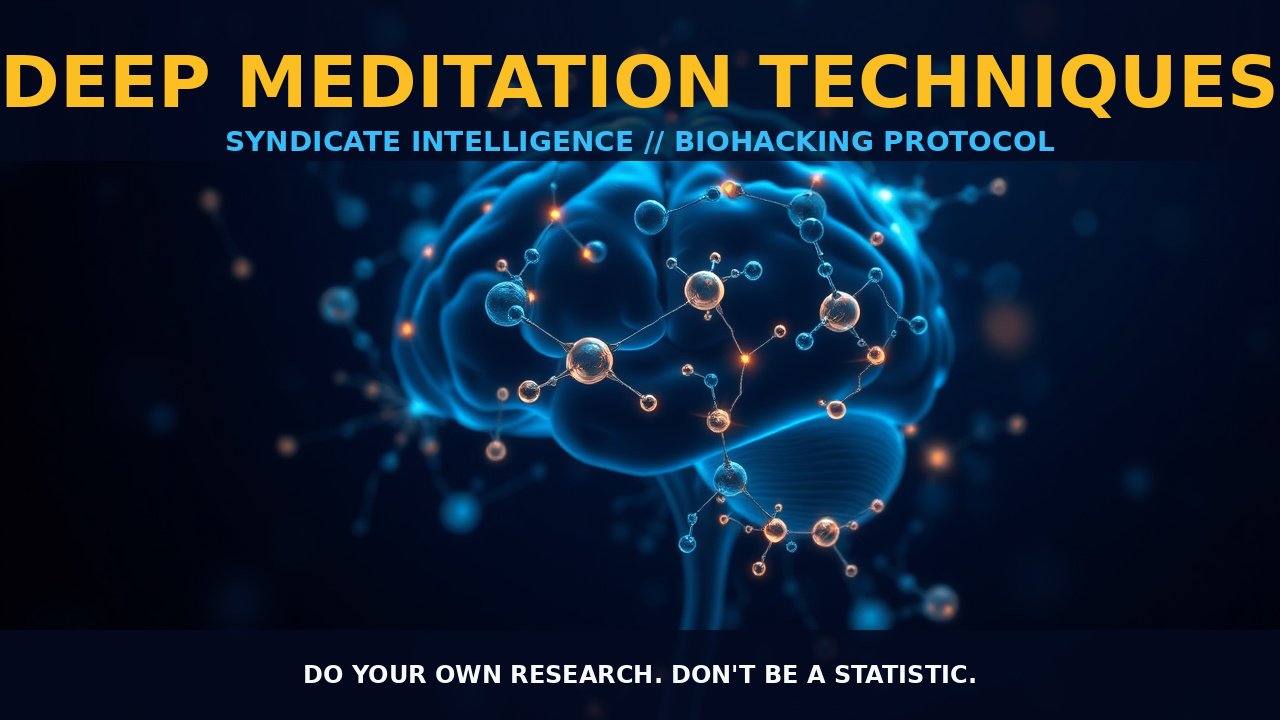 Deep Meditation Techniques