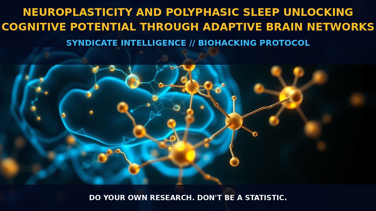Neuroplasticity and Polyphasic Sleep: Unlocking Cognitive Potential Through Adaptive Brain Networks