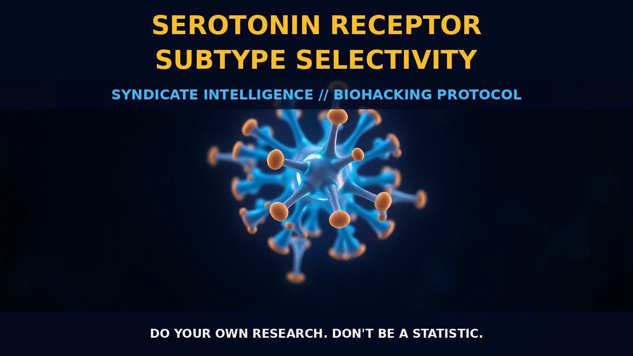 Serotonin Receptor Subtype Selectivity