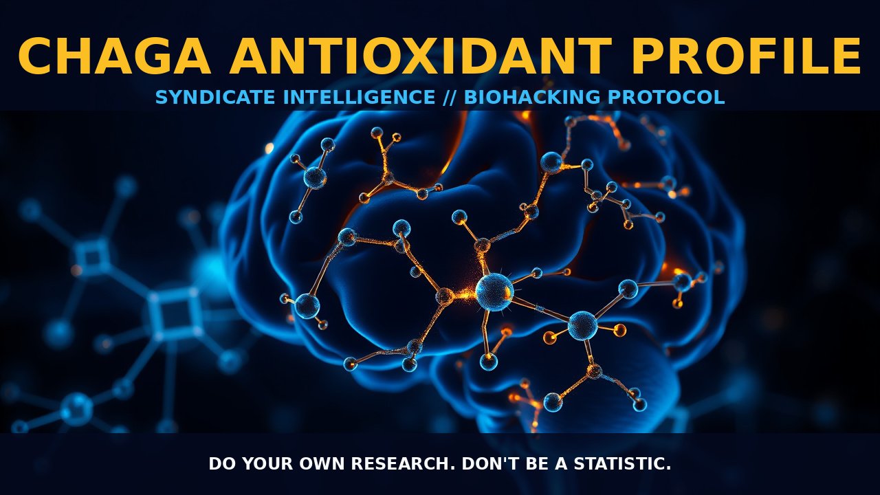 Chaga Antioxidant Profile