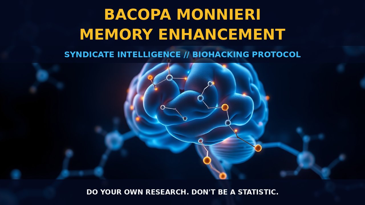 Bacopa Monnieri Memory Enhancement