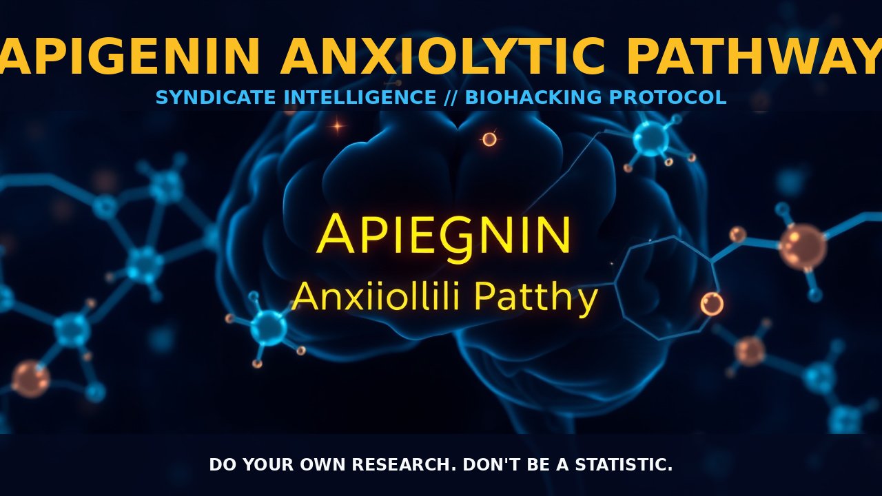 Apigenin Anxiolytic Pathway