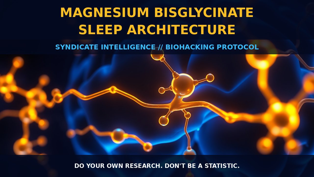Magnesium Bisglycinate Sleep Architecture