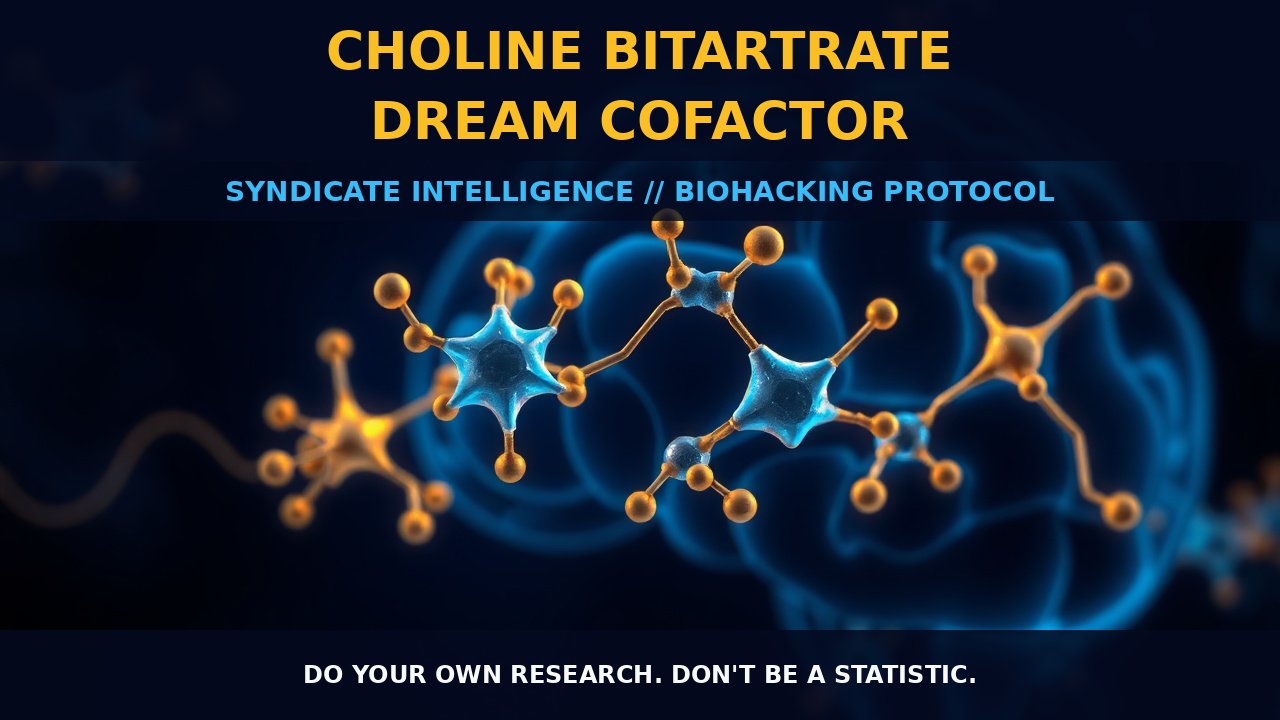 Choline Bitartrate Dream Cofactor