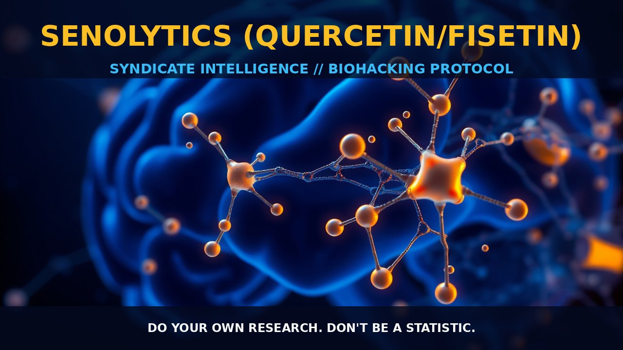 Senolytics (Quercetin/Fisetin)