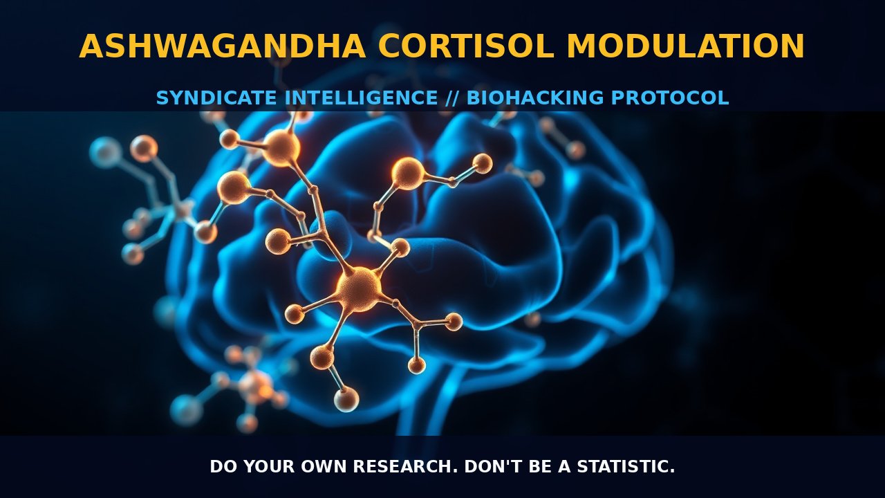 Ashwagandha Cortisol Modulation