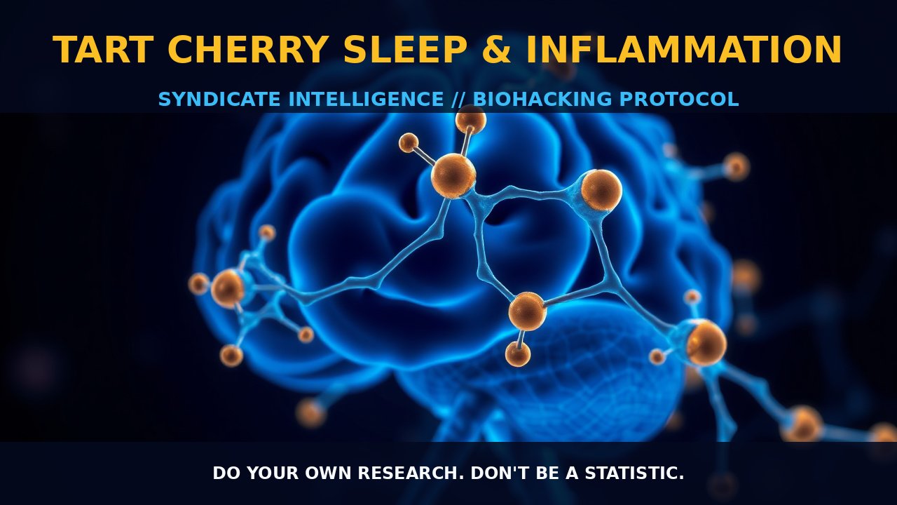 Tart Cherry Sleep & Inflammation