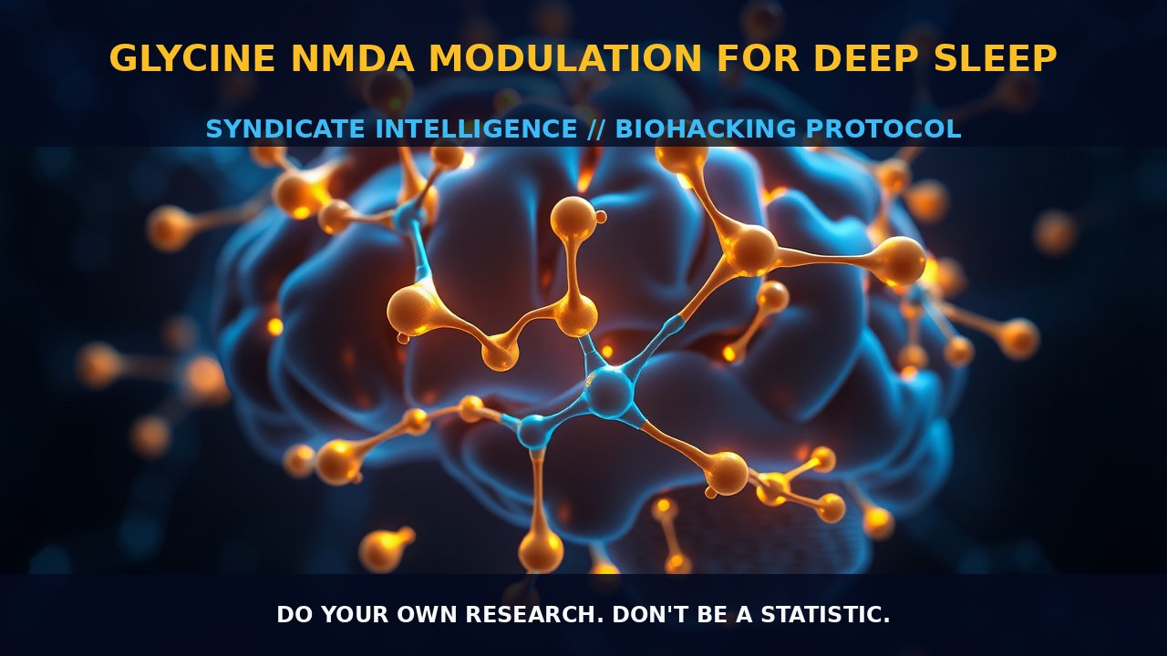 Glycine NMDA Modulation for Deep Sleep