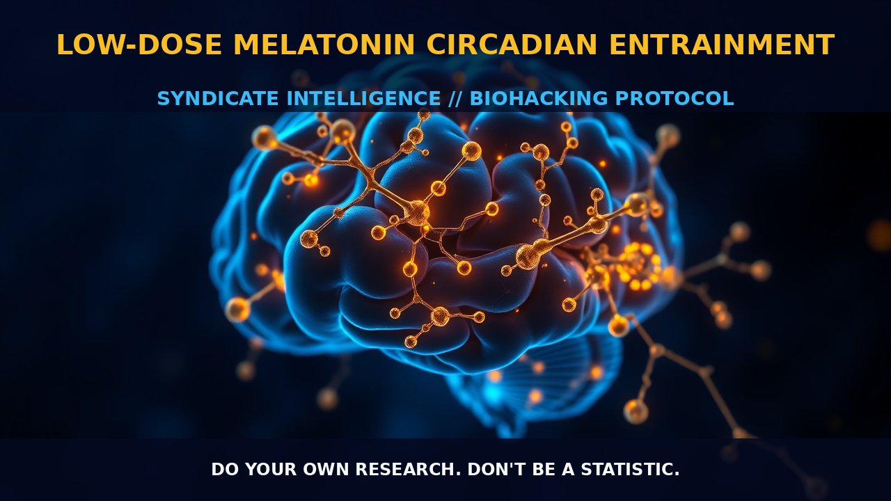 Low-Dose Melatonin Circadian Entrainment