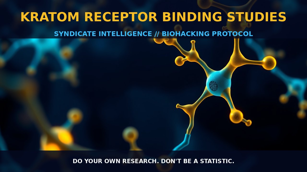Kratom Receptor Binding Studies