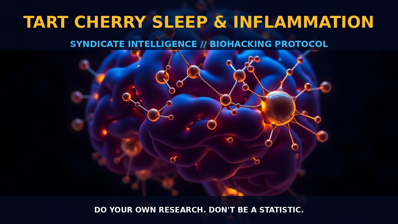 Tart Cherry Sleep & Inflammation