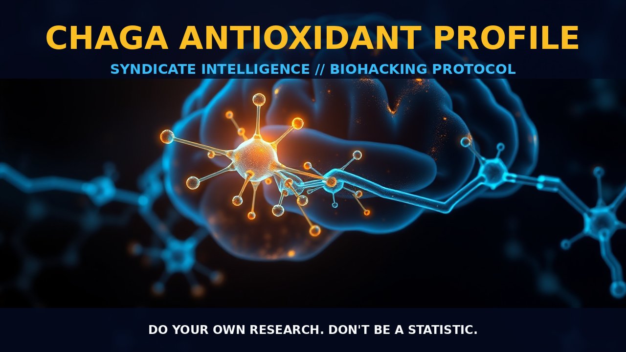 Chaga Antioxidant Profile
