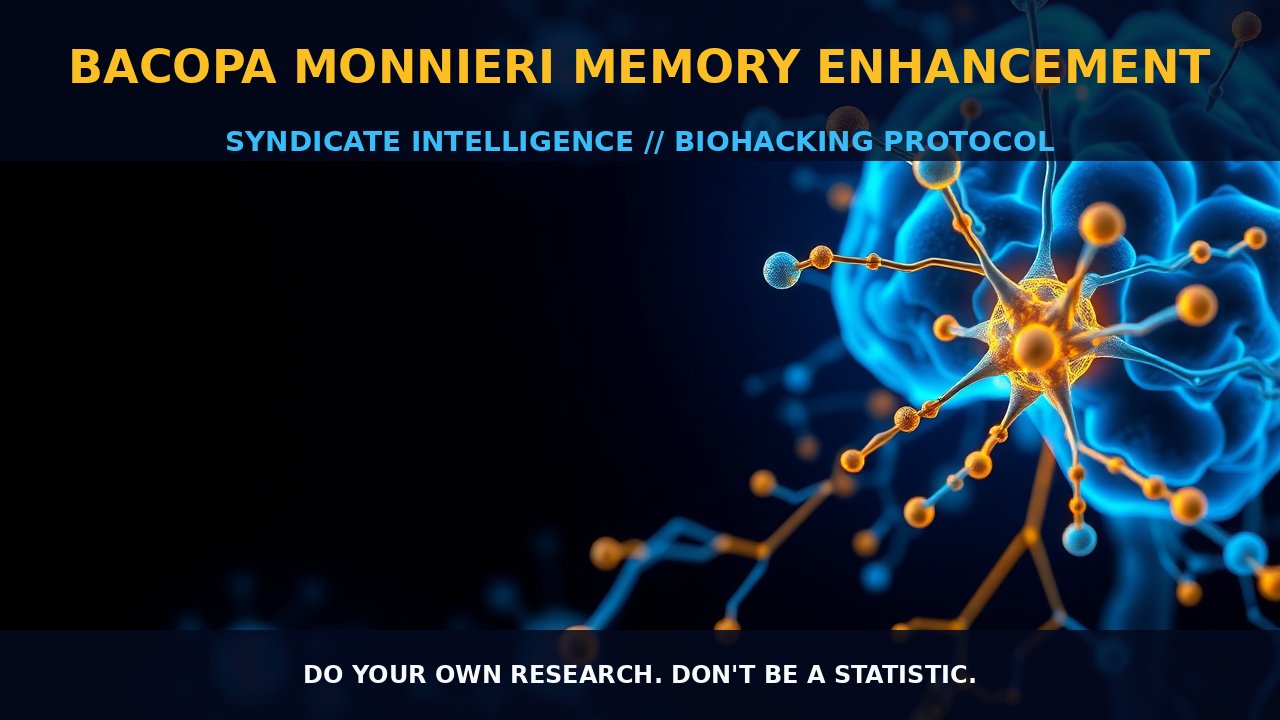 Bacopa Monnieri Memory Enhancement