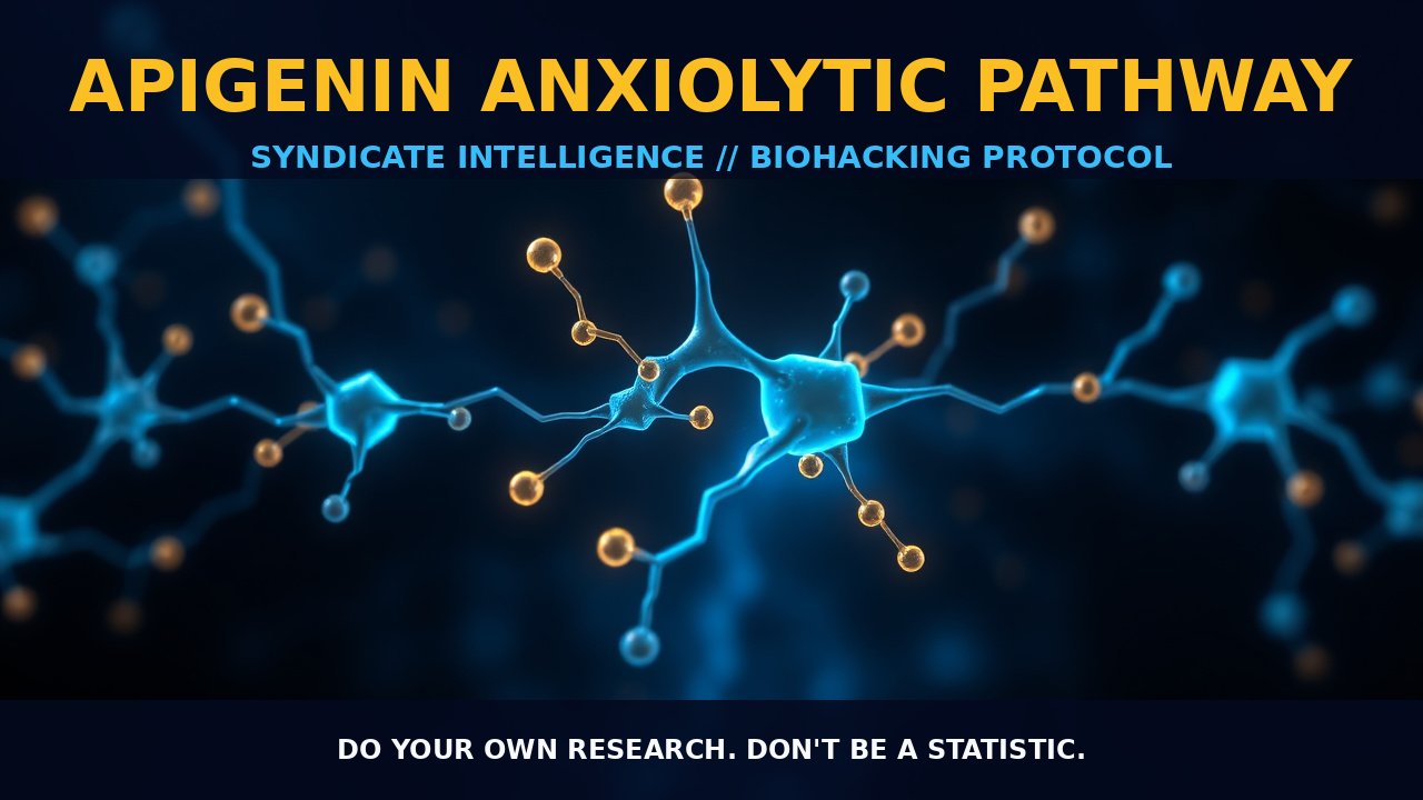 Apigenin Anxiolytic Pathway