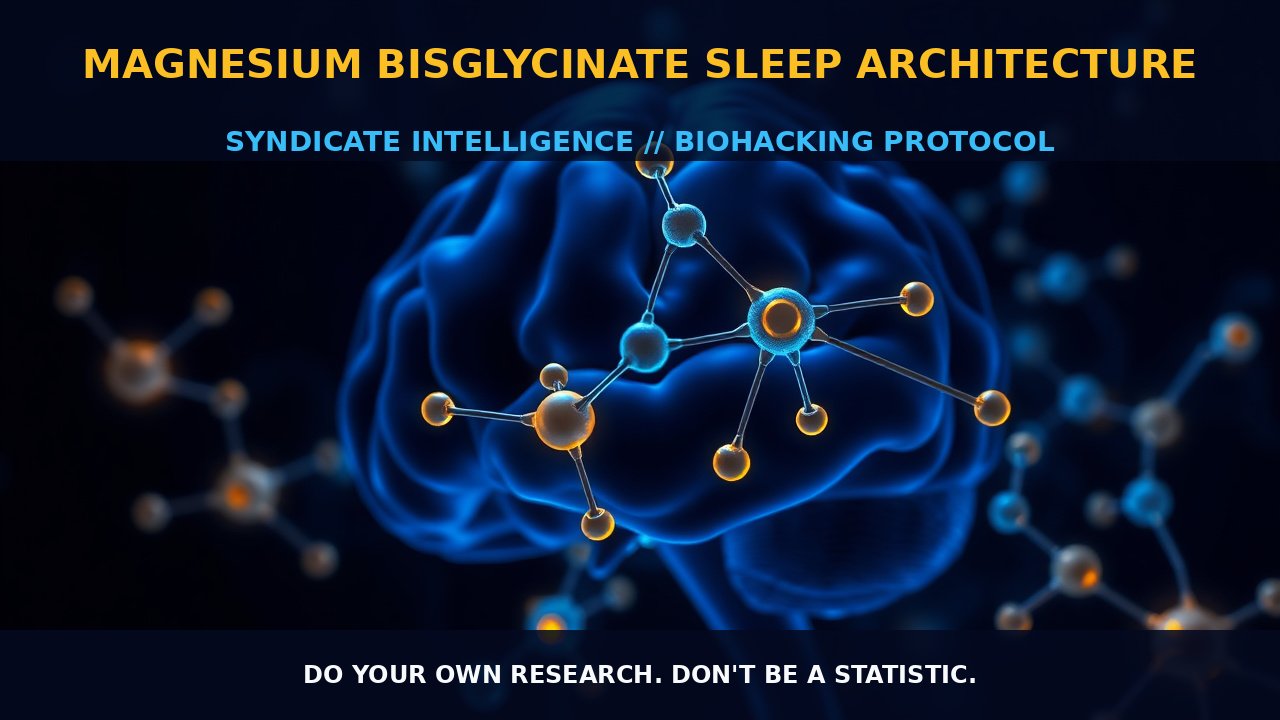 Magnesium Bisglycinate Sleep Architecture