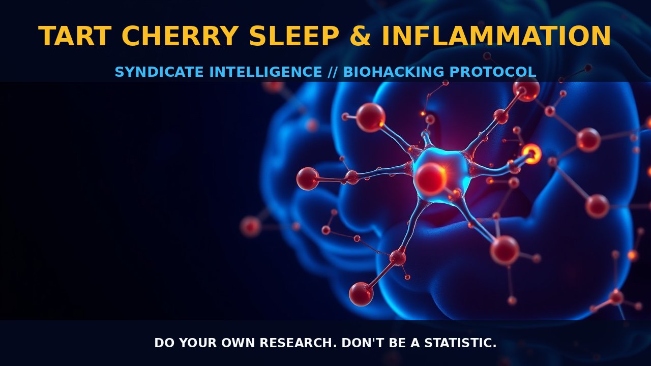 Tart Cherry Sleep & Inflammation