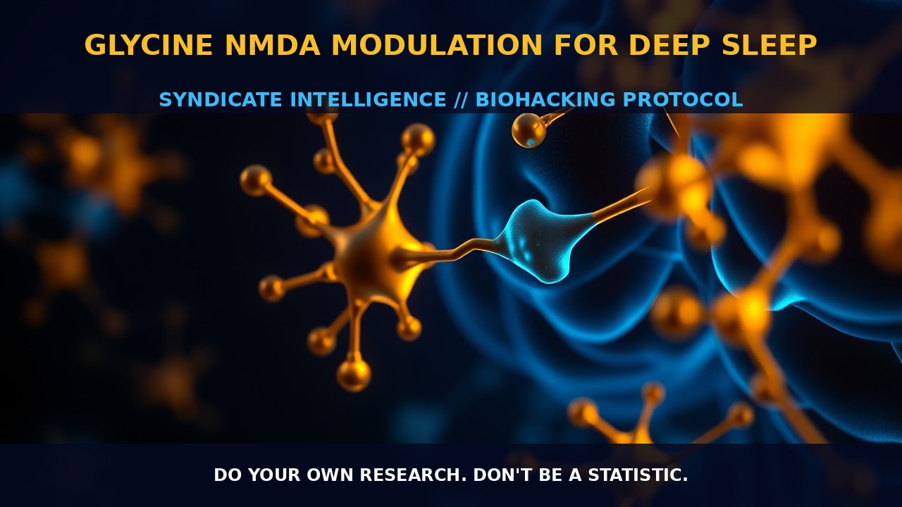 Glycine NMDA Modulation for Deep Sleep