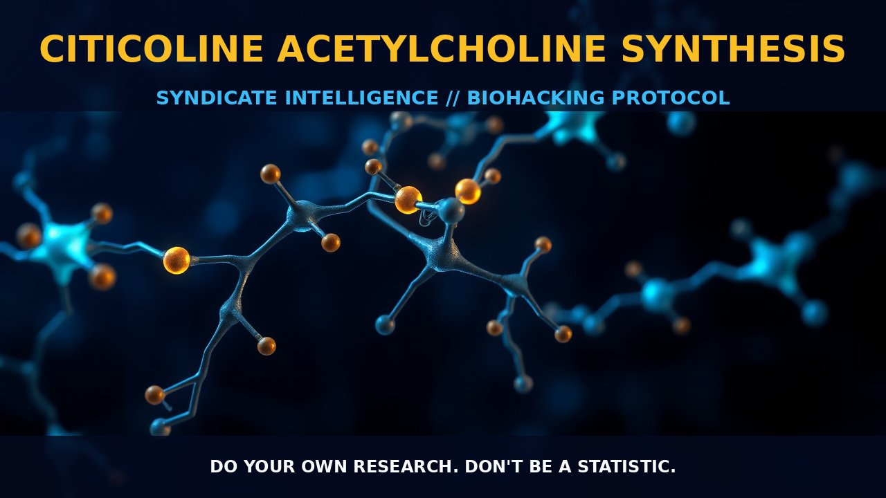 Citicoline Acetylcholine Synthesis