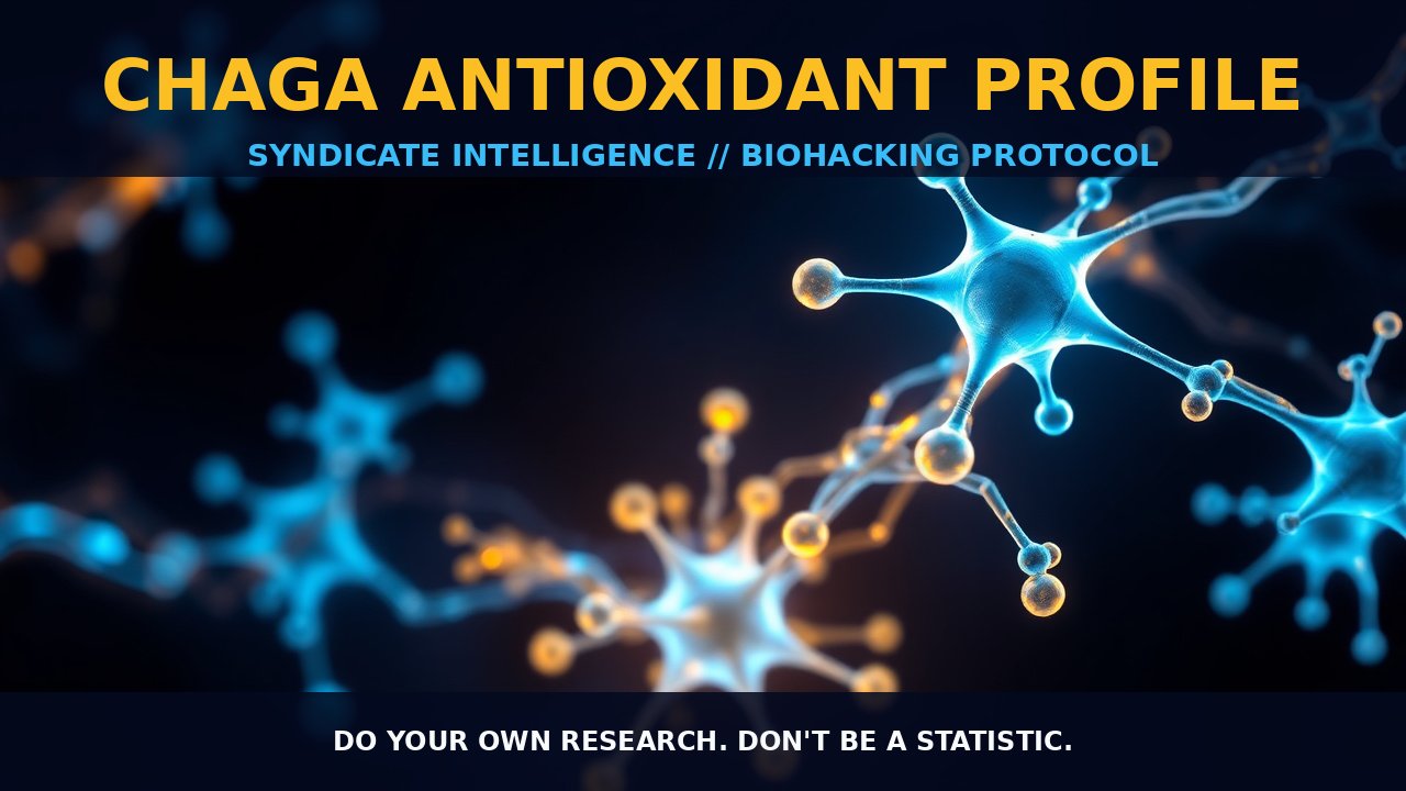 Chaga Antioxidant Profile