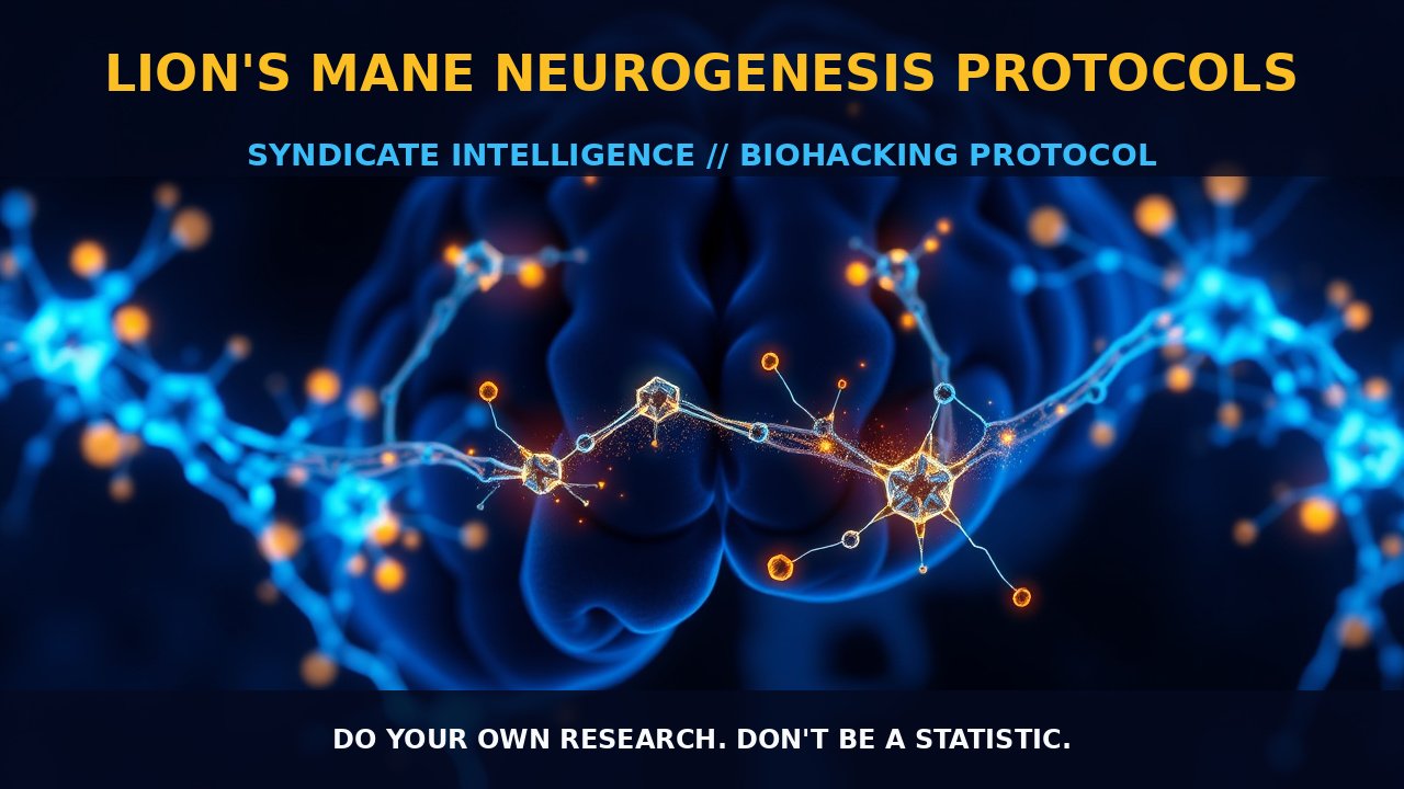 Lions Mane Neurogenesis Protocols