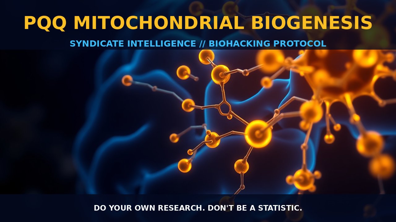 PQQ Mitochondrial Biogenesis