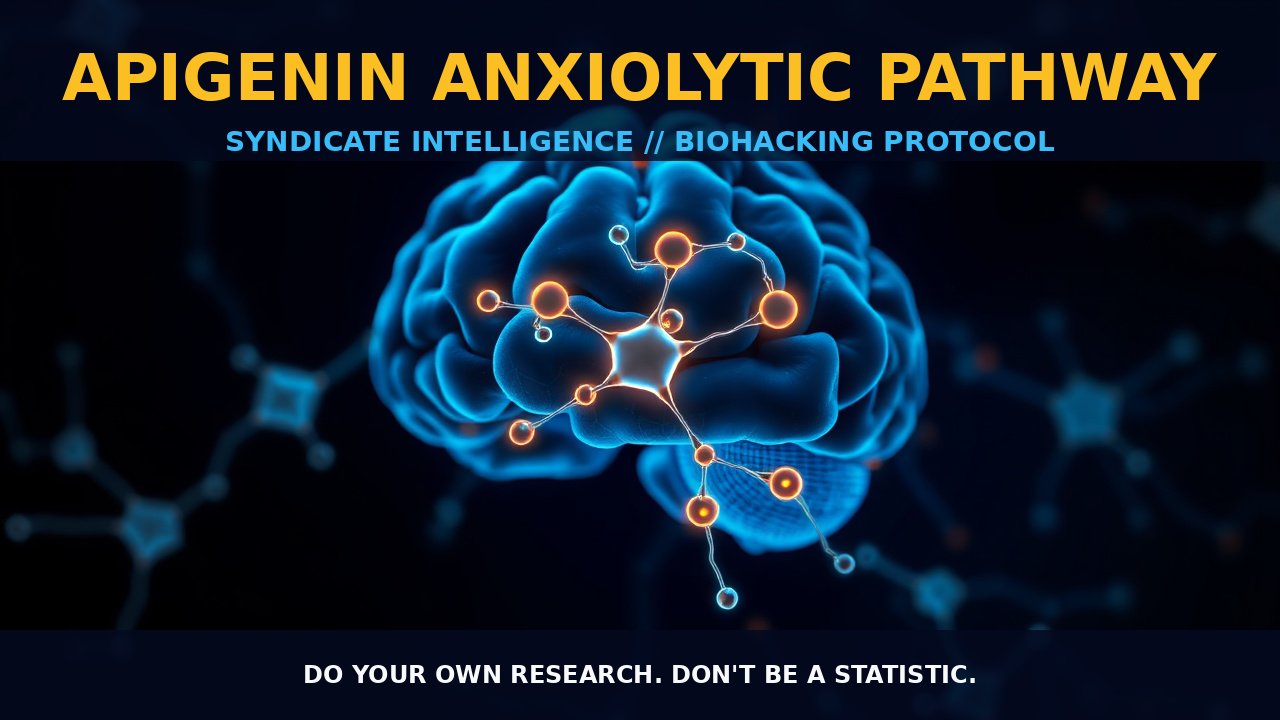 Apigenin Anxiolytic Pathway
