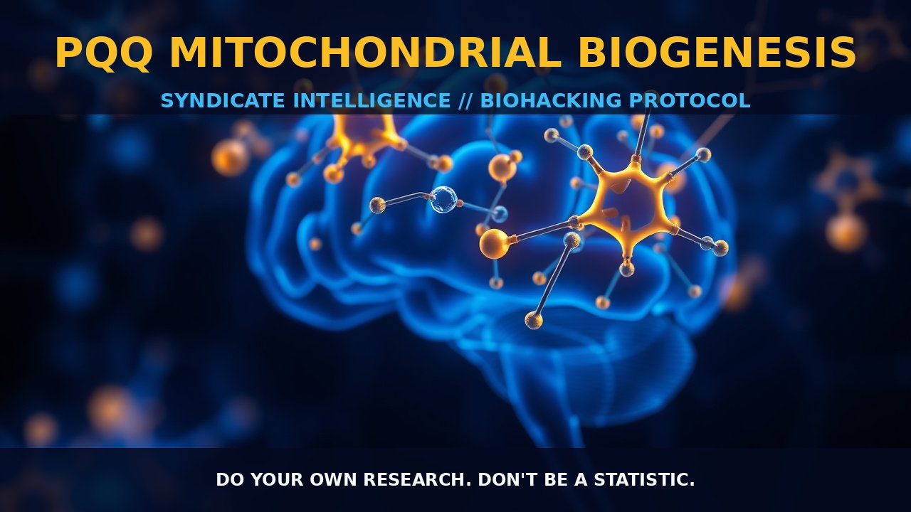 PQQ Mitochondrial Biogenesis