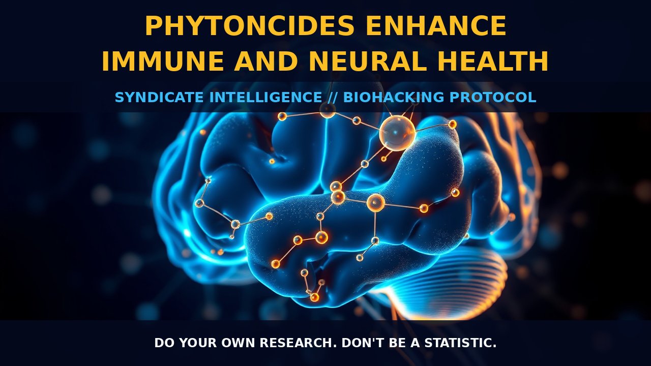 Phytoncides and resetting yourself in nature