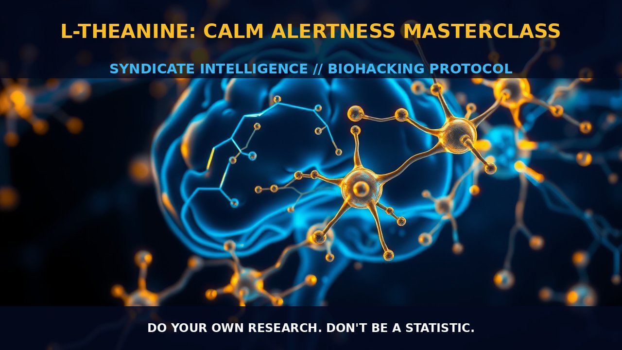 Unlocking the brains true potential with L-theanine