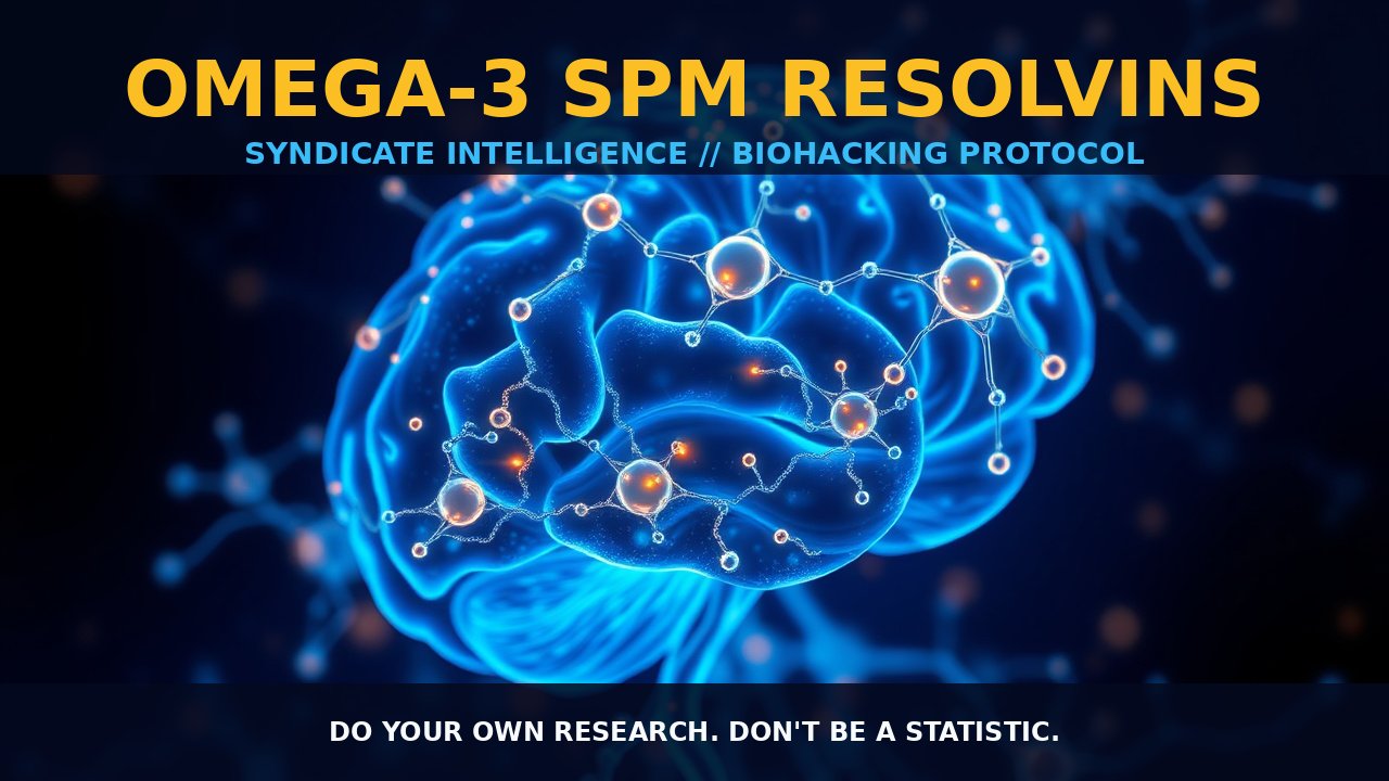 Omega-3 SPM Resolvins