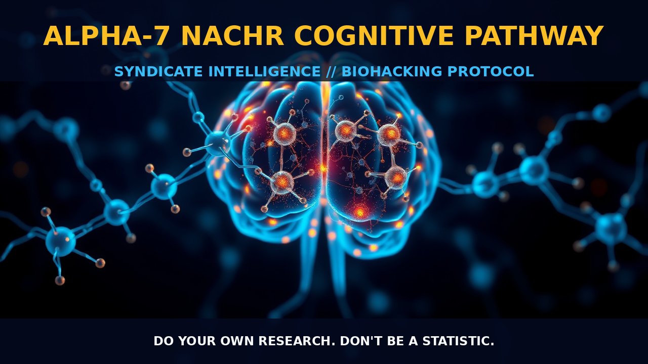 Alpha-7 nAChR Cognitive Pathway