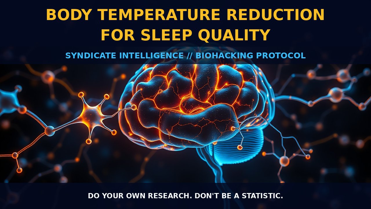 Body Temperature Reduction for Sleep Quality