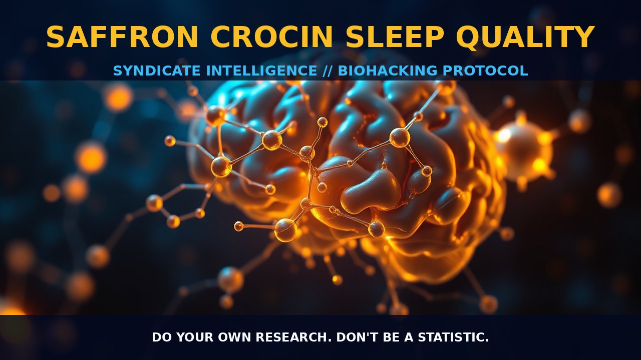 Saffron Crocin Sleep Quality