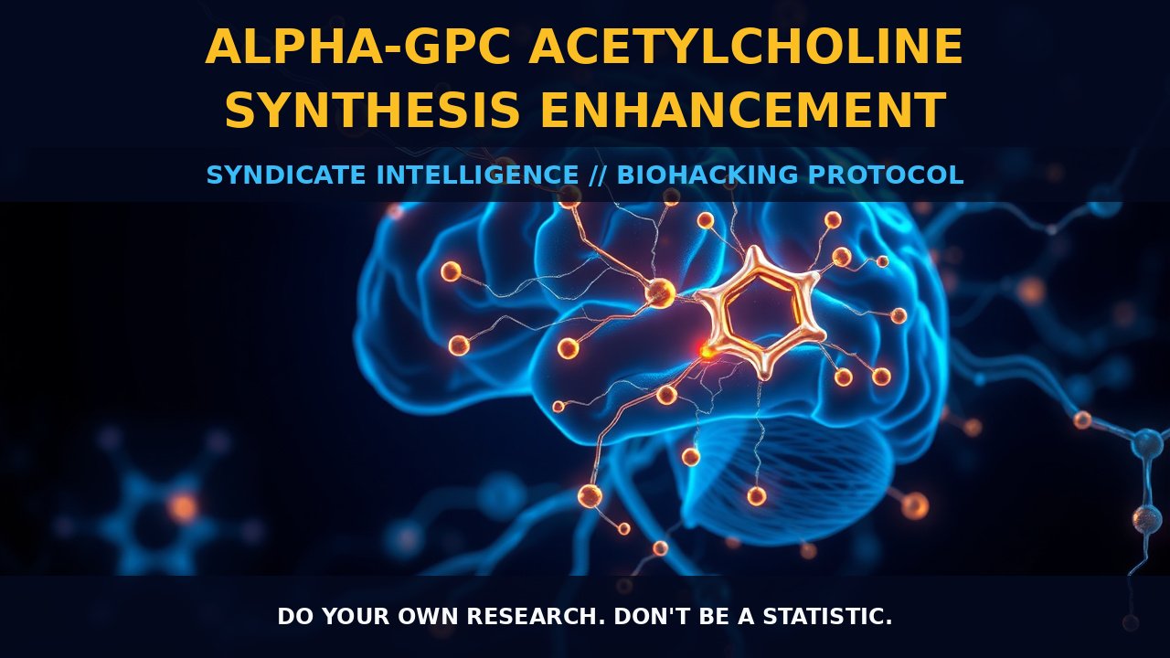 Alpha-GPC Acetylcholine Synthesis Enhancement