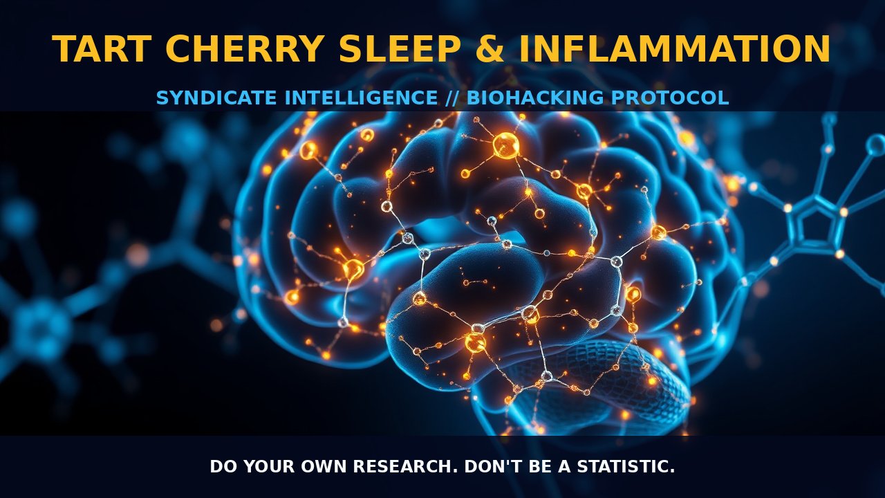Tart Cherry Sleep & Inflammation
