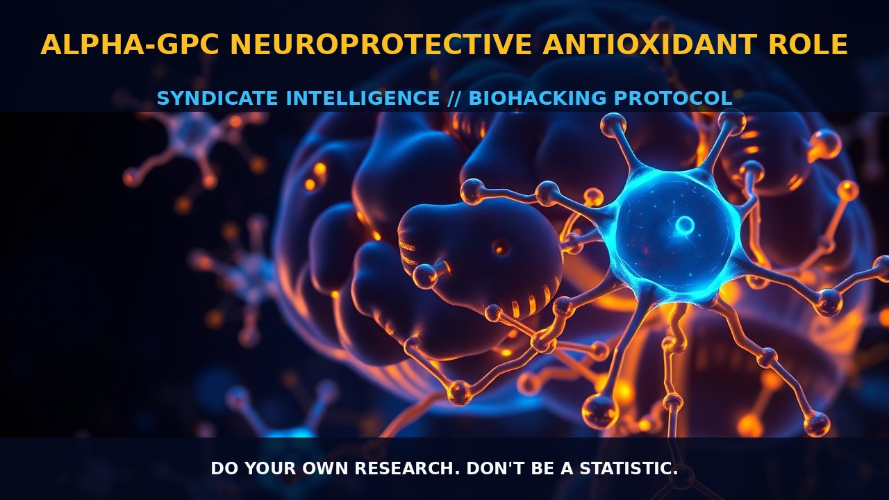 Alpha-GPC Neuroprotective Antioxidant Role