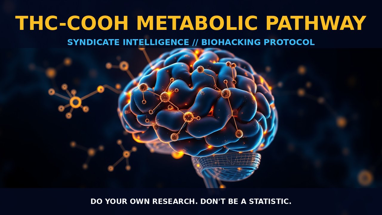 THC-COOH Metabolic Pathway