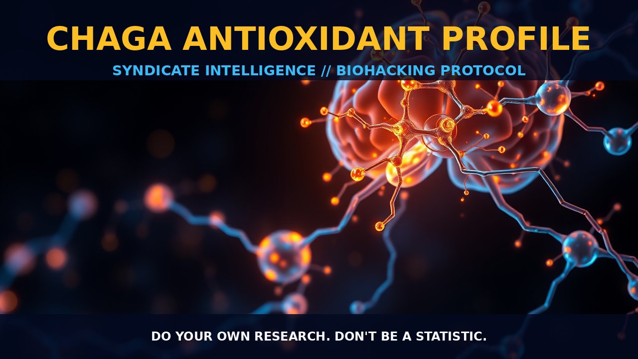 Chaga Antioxidant Profile