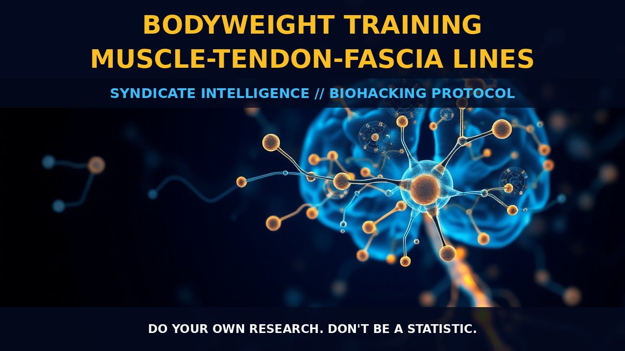 Bodyweight Training Muscle-Tendon-Fascia Lines