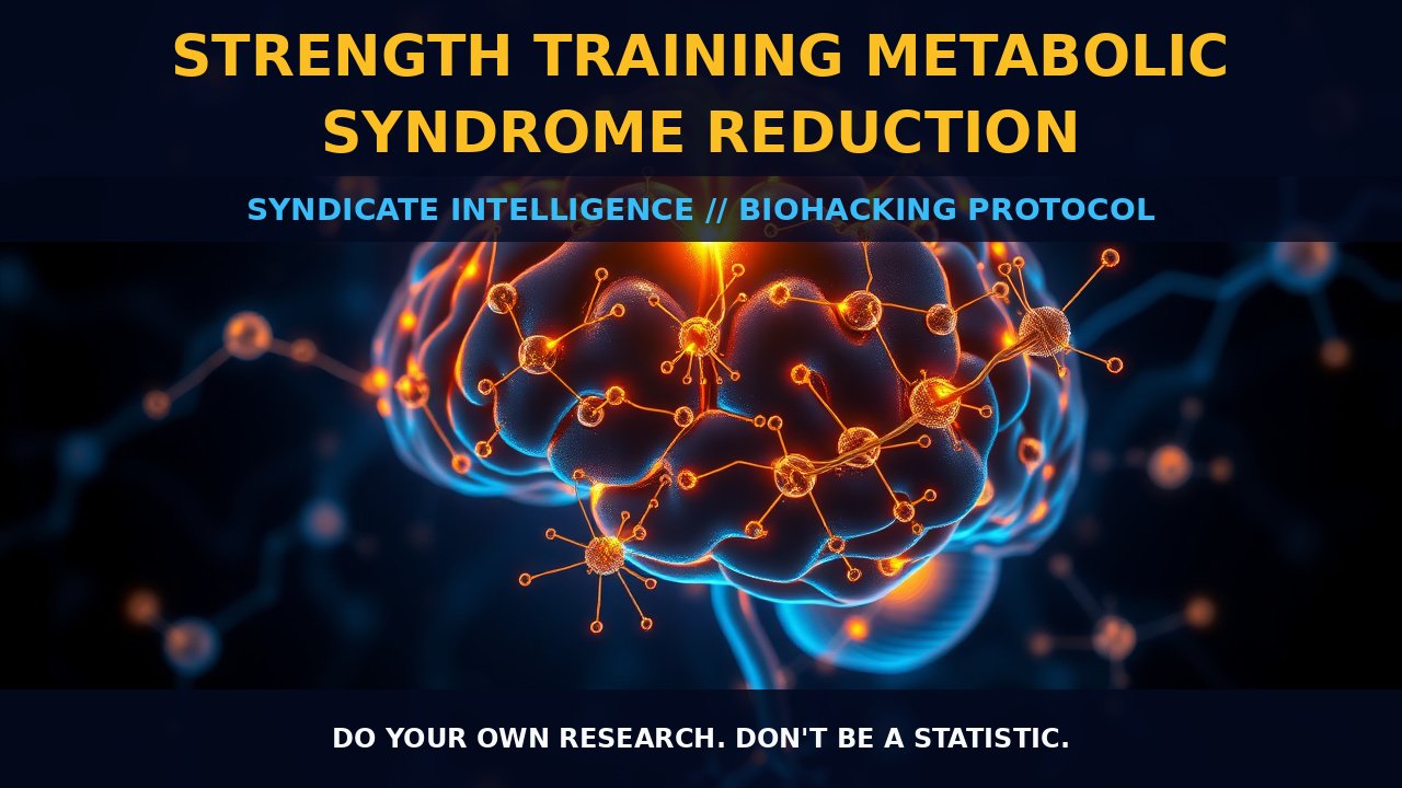 Strength Training Metabolic Syndrome Reduction