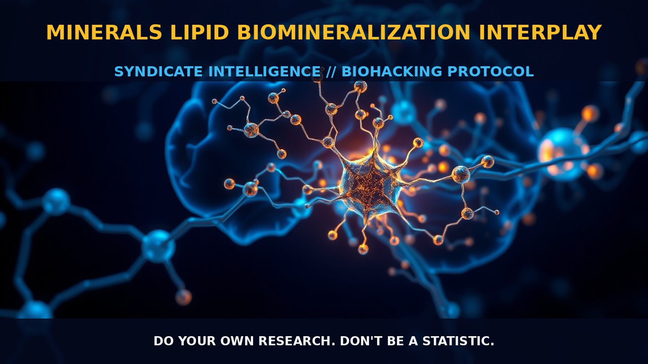 Minerals Lipid Biomineralization Interplay
