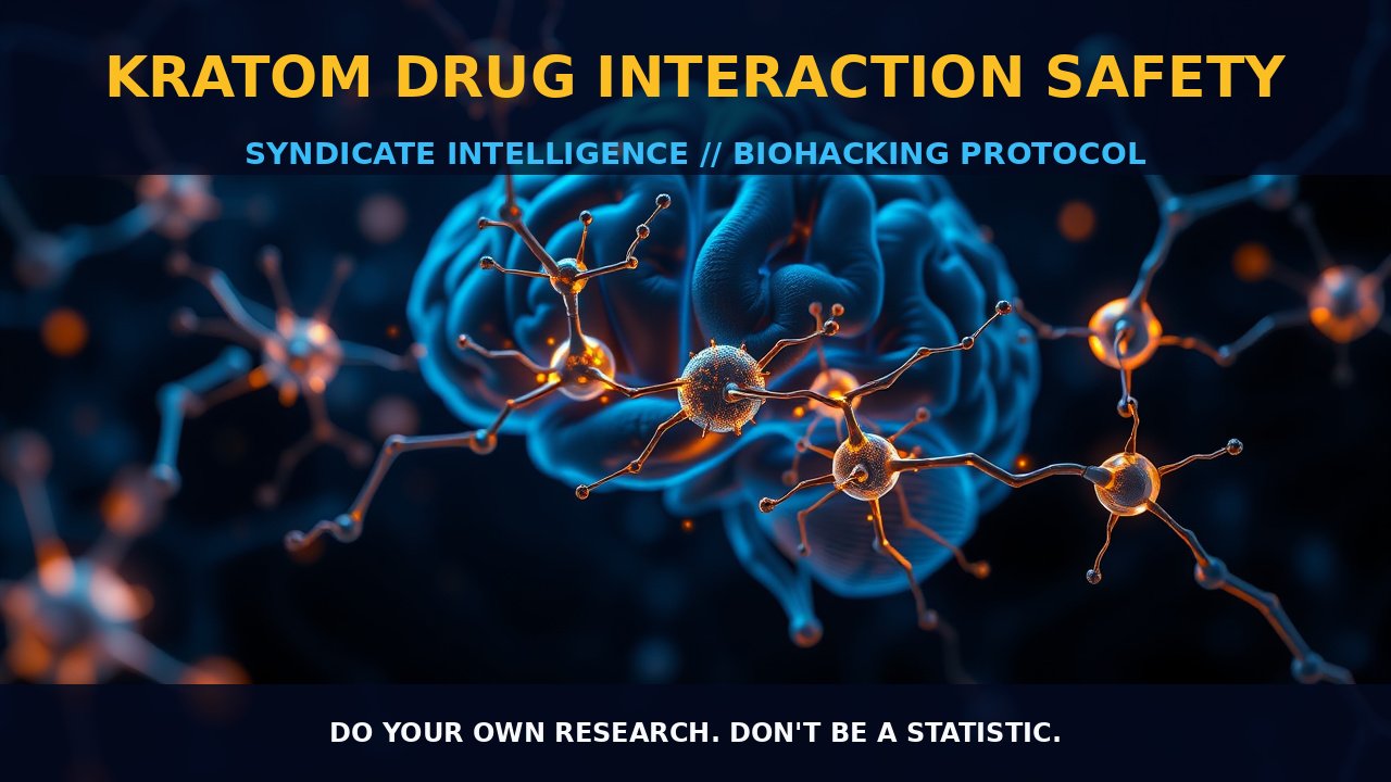 Kratom Drug Interaction Safety