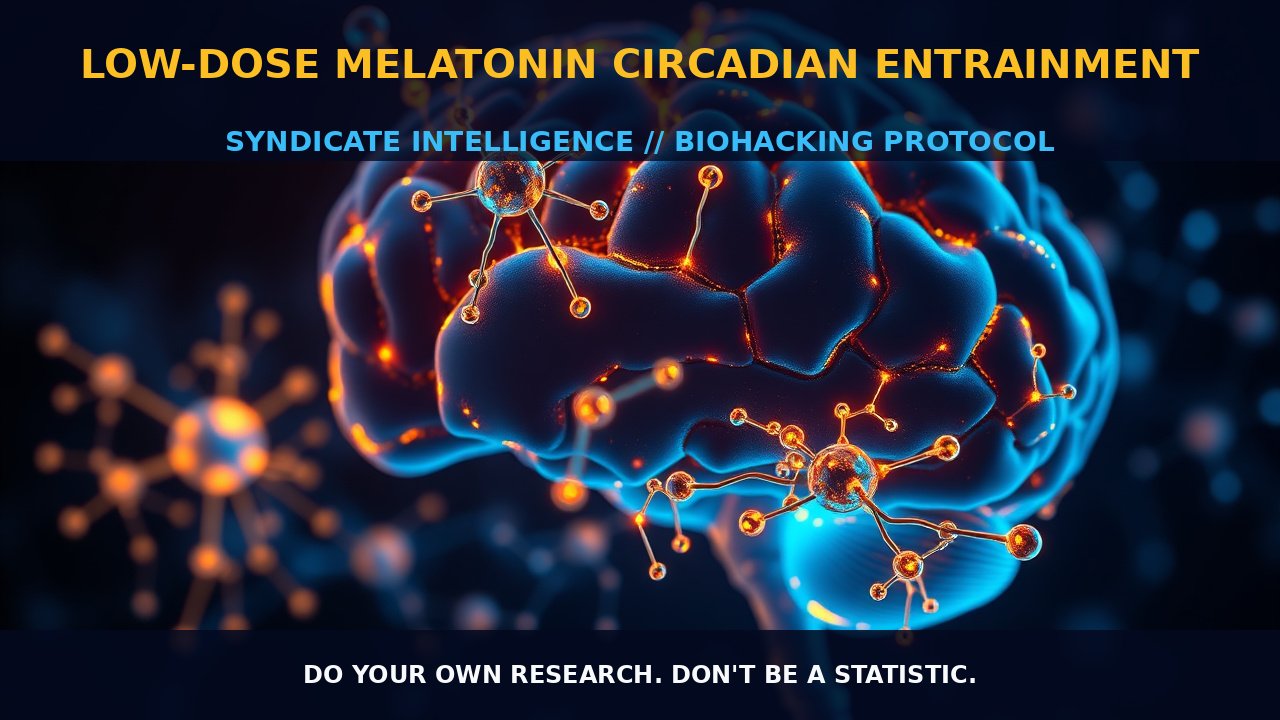 Low-Dose Melatonin Circadian Entrainment