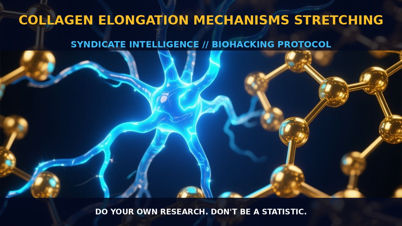 Collagen Elongation Mechanisms Stretching