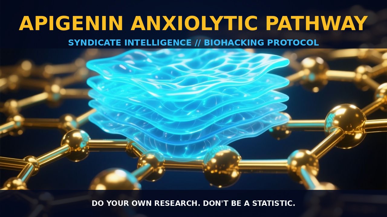 Apigenin Anxiolytic Pathway