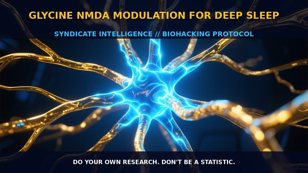 Glycine NMDA Modulation for Deep Sleep
