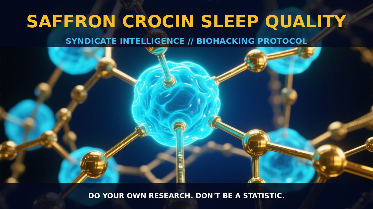 Saffron Crocin Sleep Quality