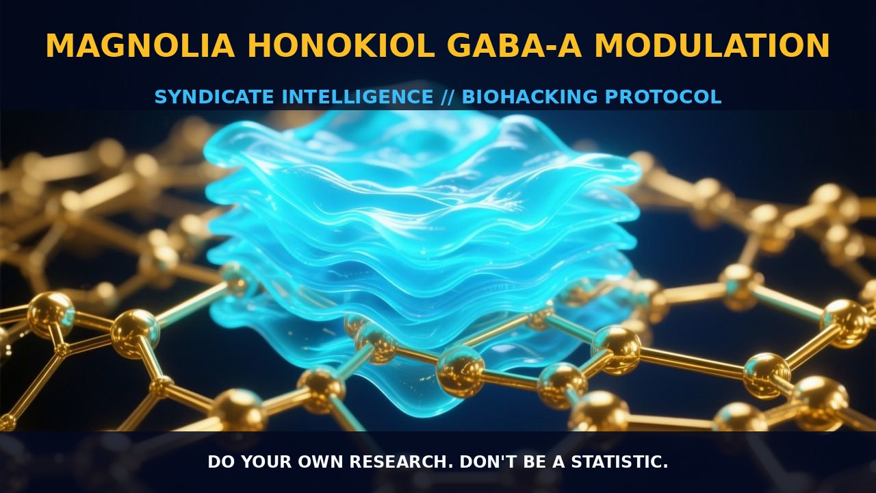 Magnolia Honokiol GABA-A Modulation