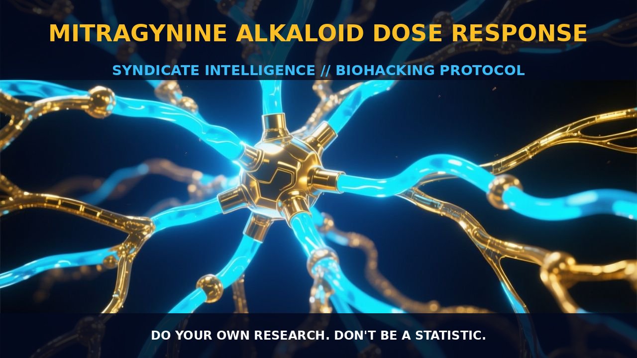 Mitragynine Alkaloid Dose Response