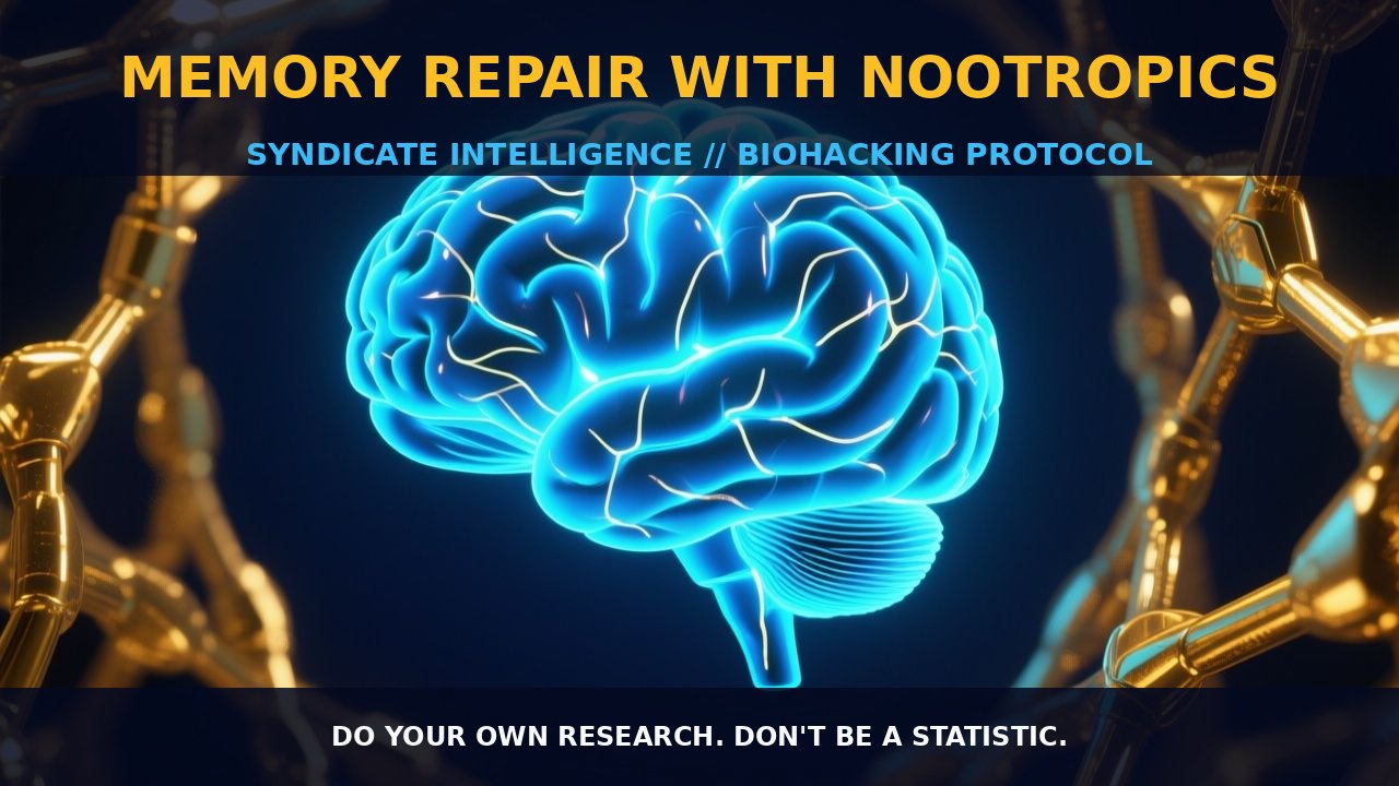 Memory Repair with Nootropics
